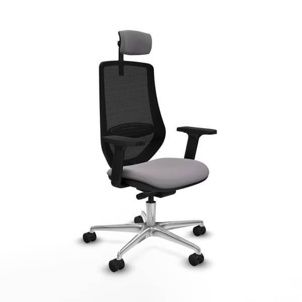 Kontorsstol Piqueras y Crespo D086N2W Grå