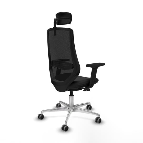 Kontorsstol Piqueras y Crespo D086G2W Svart
