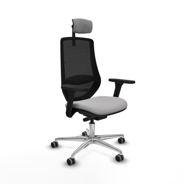 Kontorstol Piqueras y Crespo D086G2W Lysegrå