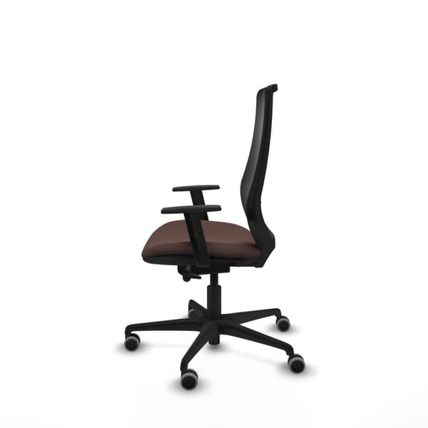 Kontorstol Piqueras y Crespo D036G0W Sort Mørkebrun