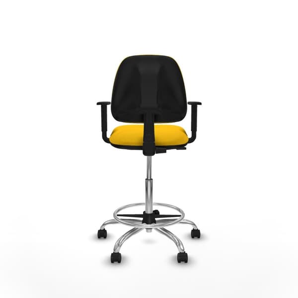 Kontorstol Piqueras y Crespo B1D05RF Gul Høj