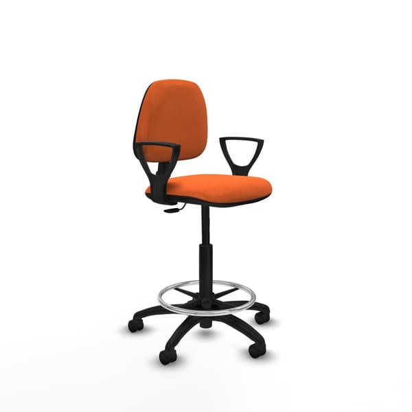 Kontorsstol Piqueras y Crespo BFN01RN Orange Hög