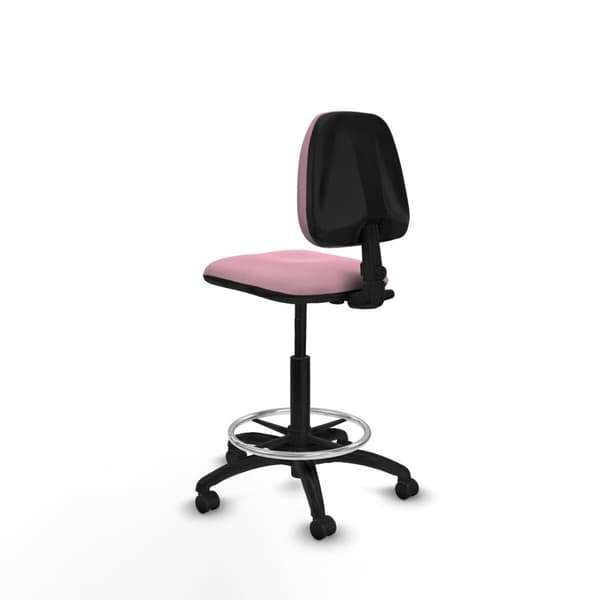 Kontorsstol Piqueras y Crespo B0001RF Rosa Hög