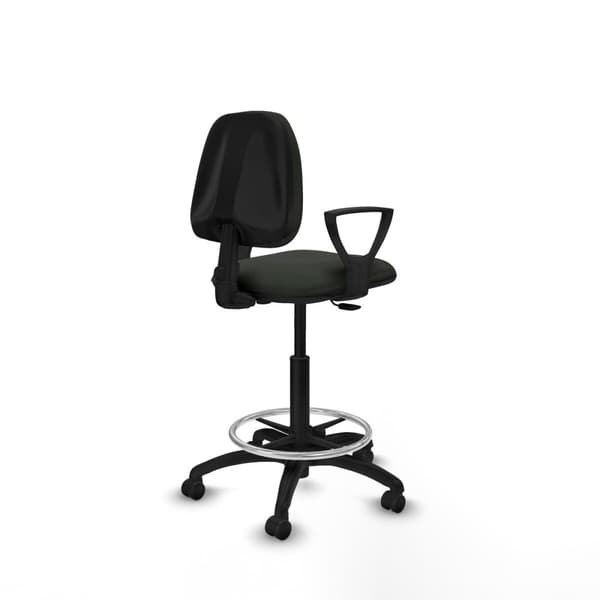 Kontorstol Piqueras y Crespo BFN01RF Sort Høj