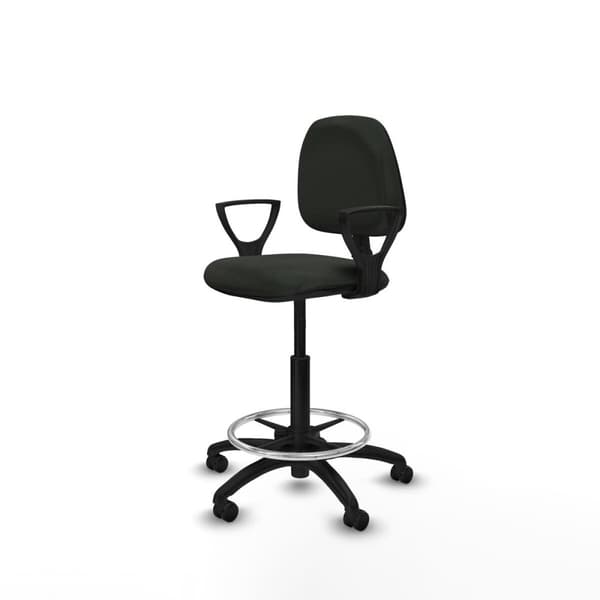 Kontorstol Piqueras y Crespo BFN01RF Sort Høj