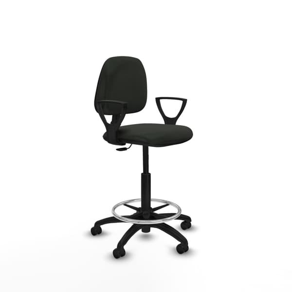 Kontorstol Piqueras y Crespo BFN01RF Sort Høj