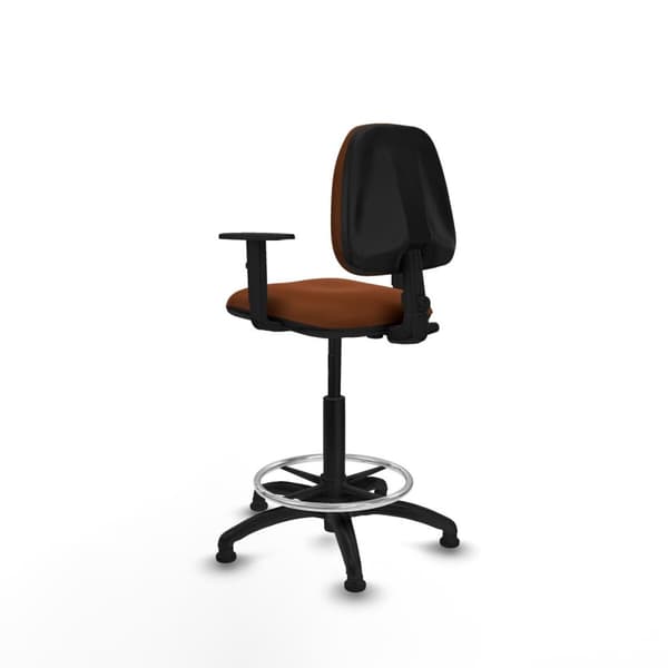 Kontorstol Piqueras y Crespo B1D01RT Brun Høj
