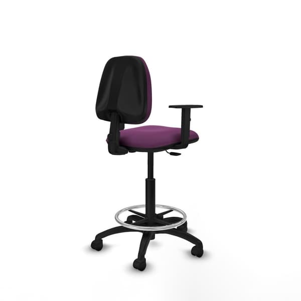Kontorsstol Piqueras y Crespo B1D01RN Purpur Hög