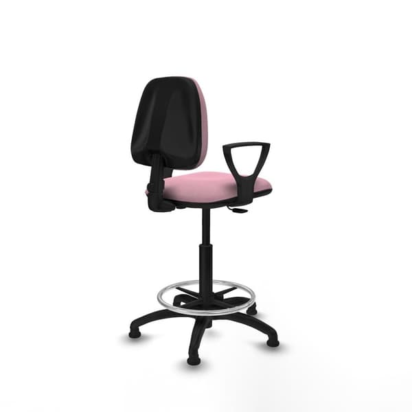 Kontorsstol Piqueras y Crespo BFN01RT Rosa Hög