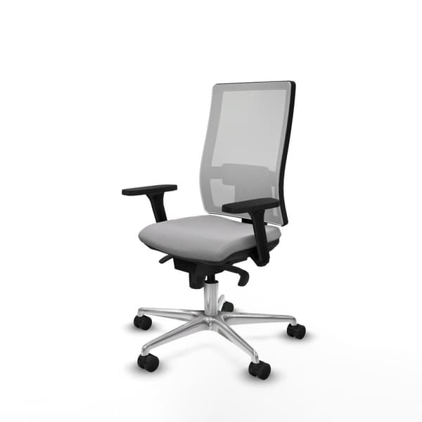 Kontorstol Piqueras y Crespo 3D086N0 Lysegrå