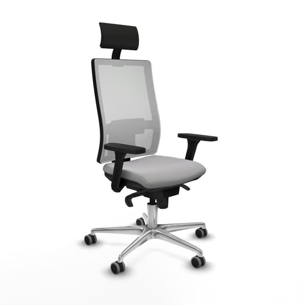 Kontorstol Piqueras y Crespo 3D086G1 Lysegrå