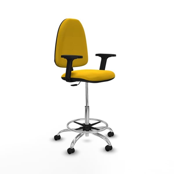 Kontorstol Piqueras y Crespo B2D05RF Gul