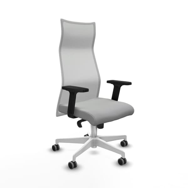 Kontorstol Piqueras y Crespo B2D026G Lysegrå