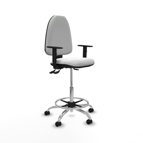 Kontorstol Piqueras y Crespo B1D05RP Hvid Høj