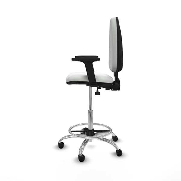 Kontorstol Piqueras y Crespo B2D05RP Hvid Høj