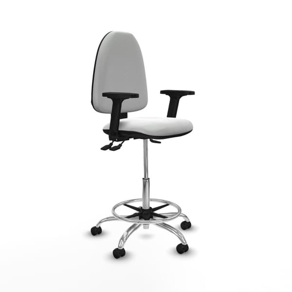 Kontorstol Piqueras y Crespo B2D05RF Hvid Høj