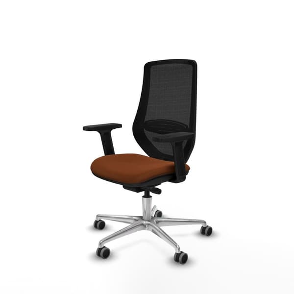 Kontorstol Piqueras y Crespo D086G0W Brun Sort