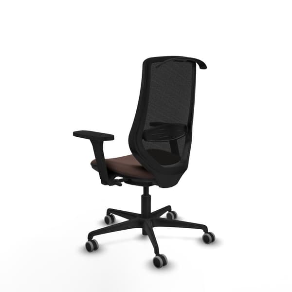 Kontorstol Piqueras y Crespo D036G0H Sort Mørkebrun