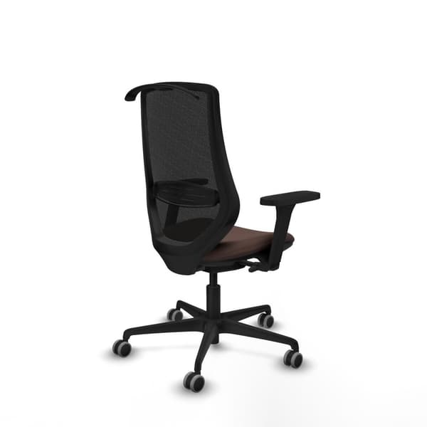 Kontorstol Piqueras y Crespo D036G0H Sort Mørkebrun
