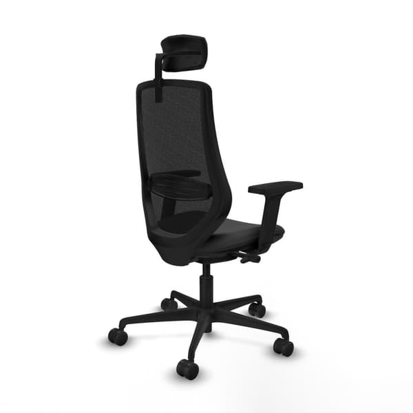 Kontorstol Piqueras y Crespo D036N2W Mørkegrå