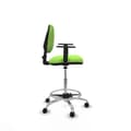 Miniatyrbillede 7 af 7: Kontorstol Piqueras y Crespo B1D05RP Pistacie Høj