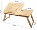 Miniatyrbild 5 av 6: Laptopbord i bambu, M x 12