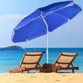 Miniatyrbillede 2 af 2: Strandparasol til haven 180 cm blå
