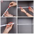 Miniatyrbillede 3 af 9: Teleskopisk brusestang justerbar gardinstang 30-50 cm + gratis