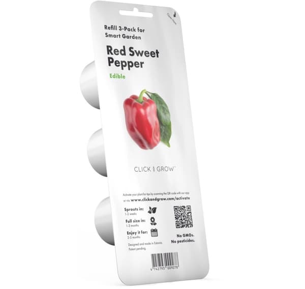 Click & Grow Smart Garden refill Red Sweet Pepper 3stk