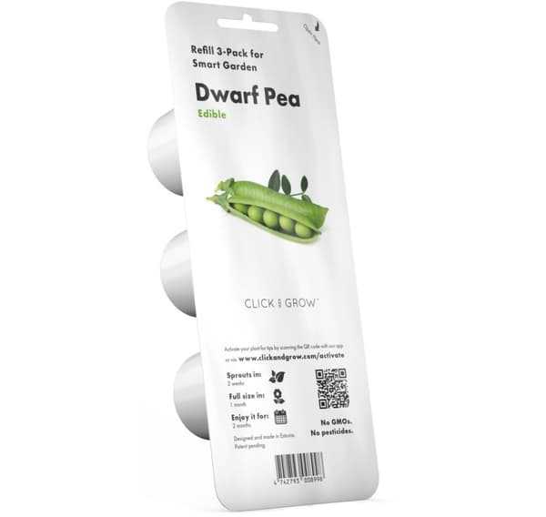 Click & Grow Smart Garden refill Dwarf Pea 3stk