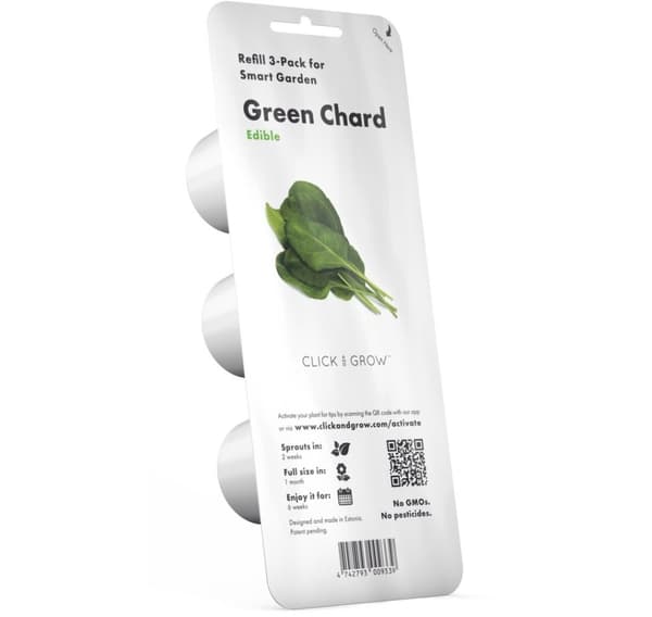 Click & Grow Smart Garden -täyttö Green Chard 3kpl
