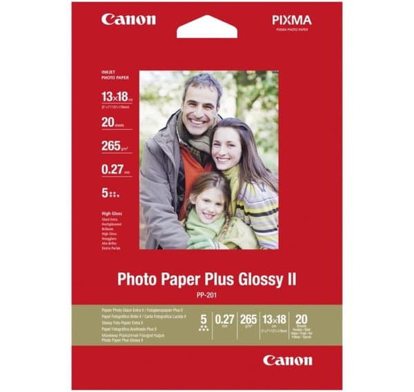 Canon fotopapir 13x18 265 g blank 20 ark (PP-201)