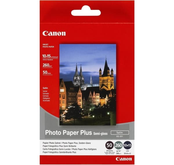 Canon fotopapir SG-201 10x15 260g 50 ark