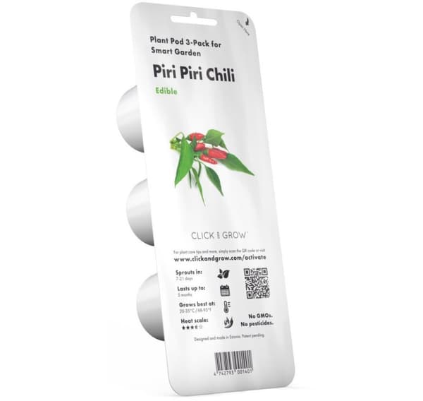 Click & Grow Smart Garden refill Piri Piri Chili Pepper 3stk