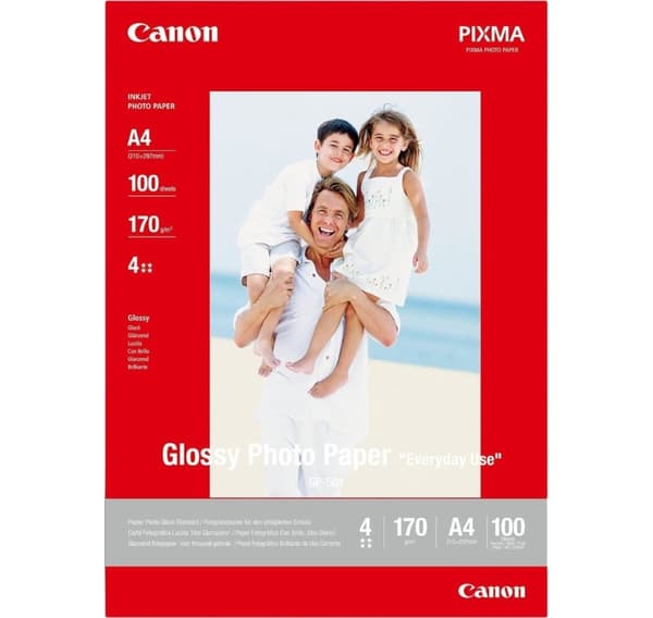 Canon fotopapir GP-501 A4 Glossy 210g 100 sider