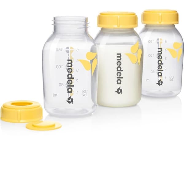 Medela, Flaskor utan napp, 150 ml, 3 st