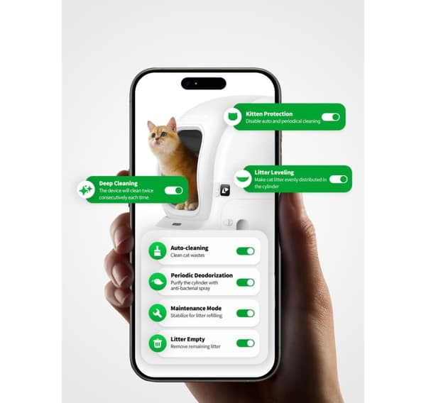 PETKIT, automatisk kattebakke, Pura MAX 2