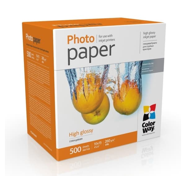 ColorWay, glansigt, fotopapper, PG2605004R