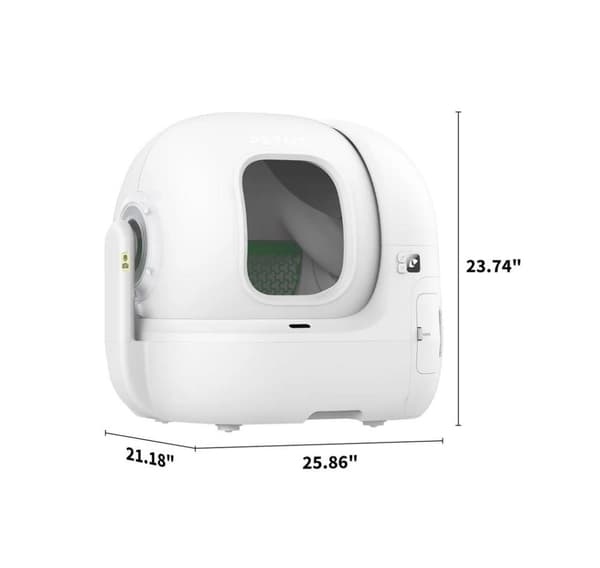 PETKIT, Automatisk kattebakke, PUROBOT MAX Pro