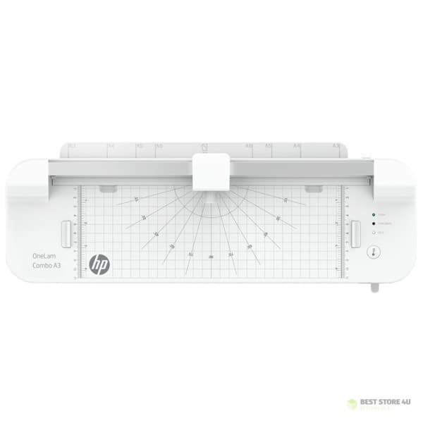 HP ONELAM COMBO A3 Laminator, integrerad trimmer, lamineringshastighet 40 cm/min, vit