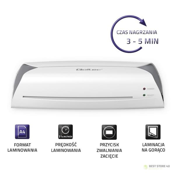 QOLTEC LAMINATOR LMR-0327 | A4