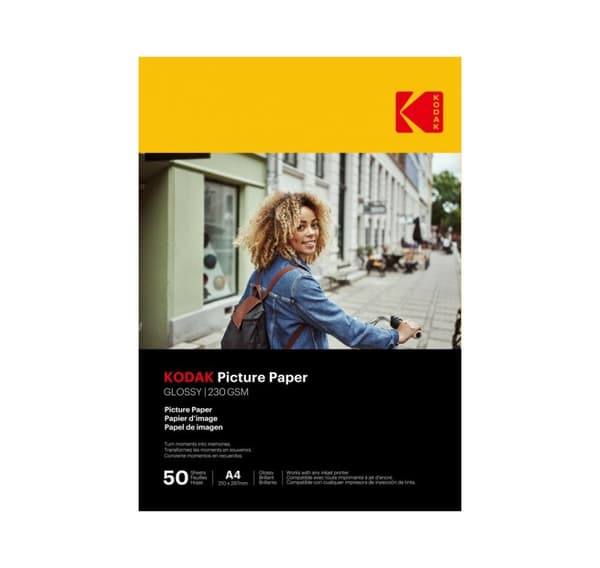 Kodak valokuvapaperi A4 Glossy 230g 50 arkkia