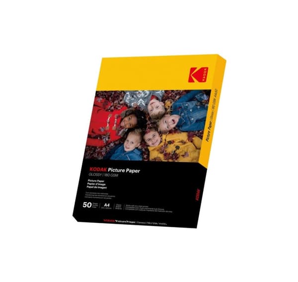 Kodak valokuvapaperi A4 kiiltävä 180g 50 arkkia
