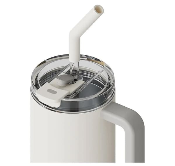 Xiaomi Straw Thermo Muki 1L, valkoinen
