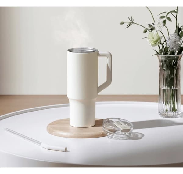Xiaomi Straw Thermo Muki 1L, valkoinen