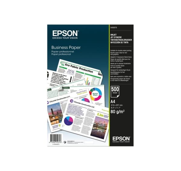 Epson, tulostin, yrityspaperi, 500 arkkia