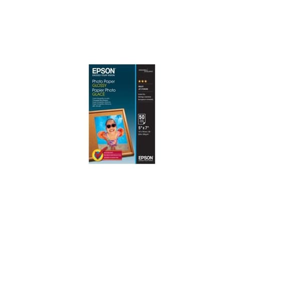 Epson valokuvapaperi Kiiltävä 13x18 200g 50 arkkia