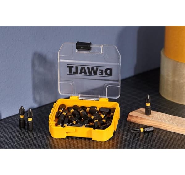 DEWALT, DT70555T-QZ Extreme FLEXTORQ 25kpl Set PH2 25mm pienessä bulkkisäilytyskotelossa