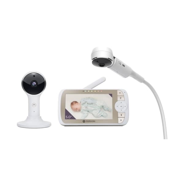Motorola, Full HD Wi-Fi video babyalarm med krybbemontering, VM65X CONNECT 5.0