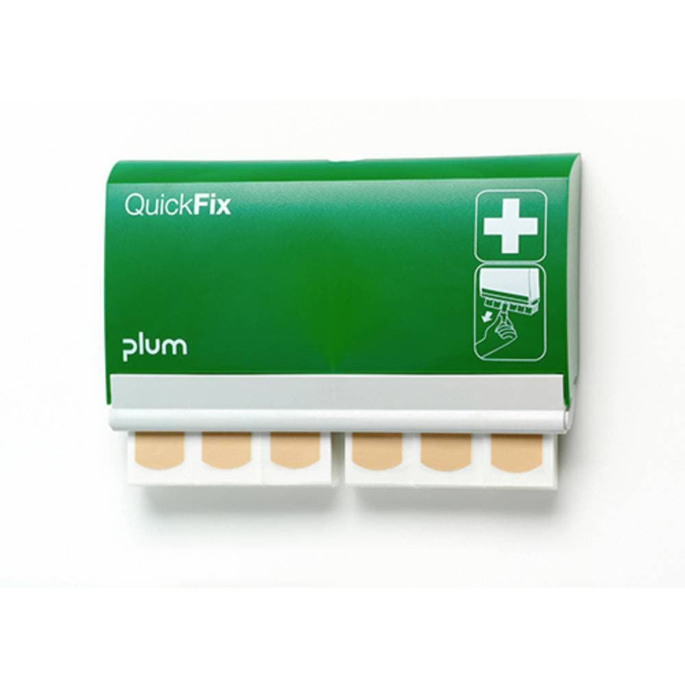 Plåster-dispenser (B x H x D) 232.5 x 133.5 x 33 mm inkl. väggfäste PLUM BR350005
